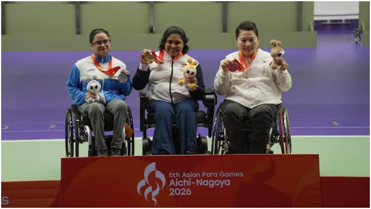 Asian Para Games 2026 Day 1 Live Updates: India Medal Tally Archery Shooting Judo Results