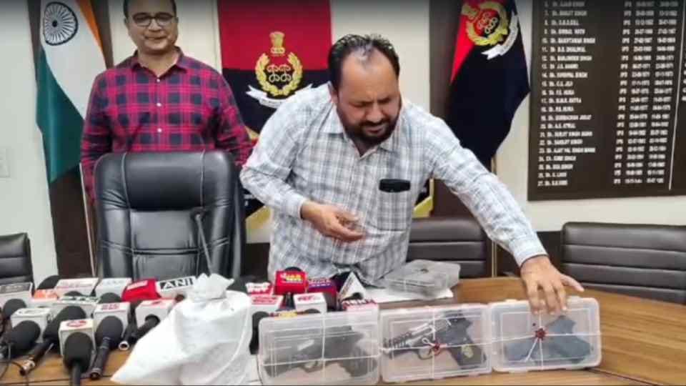 Three accused arrested in illegal arms network case