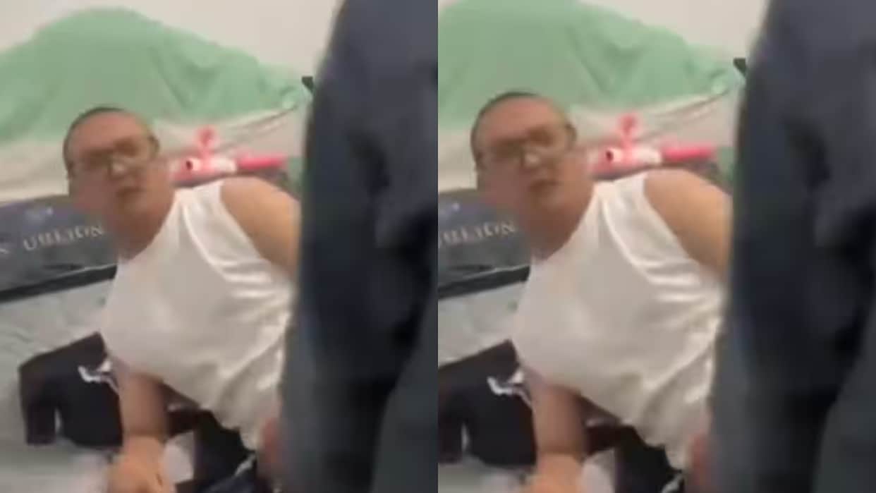 Husband Pretends to Go to Work Catches Wife With Her Lover at Home in Viral Video