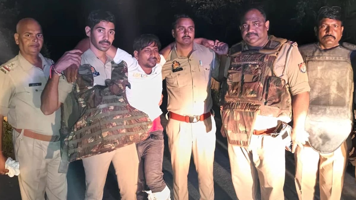 कप्तानगंज में मुठभेड़: चोरी के आभूषण लेने जा रहे 2 बदमाश गोली लगने से घायल, दर्ज हैं 29 केस; खोज रही थी पुलिस