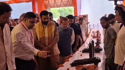 राखीगढ़ी महोत्सव में पहुंचे सीएम नायब सैनी