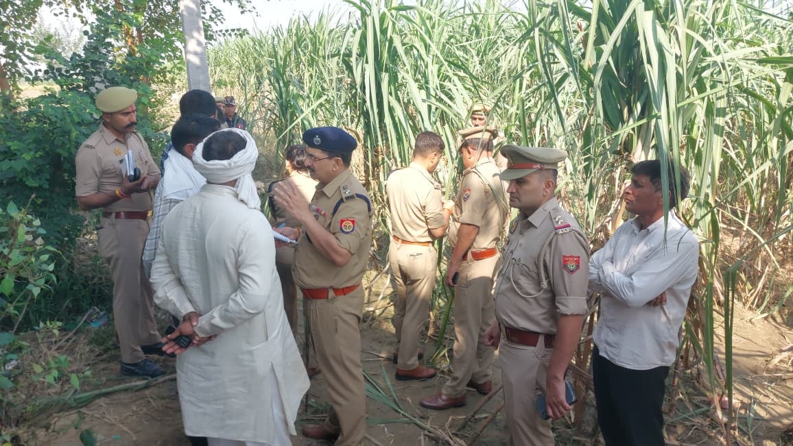 बागपत: रामलीला देखकर लौट रहे शख्स की पीट-पीटकर हत्या, खेत में मिला शव, फोरेंसिक टीम ने की जांच