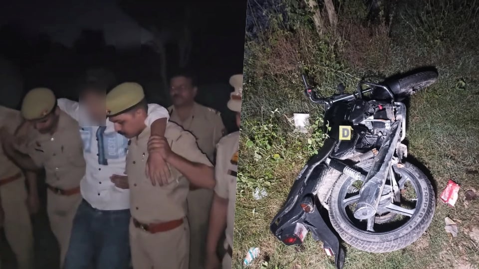 बुलंदशहर: हनी हत्याकांड का आरोपी पुलिस मुठभेड़ में गोली लगने से घायल, गिरफ्तार; बदमाश के पैर में लगी गोली
