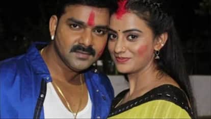 Pawan Singh apologized to actress akshara singh from stage and jyoti singh reacted on scenario