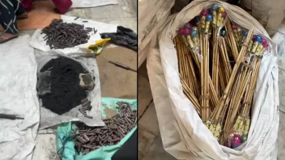 Illegal firecracker factory busted in Jandiala Guru rented house three accused arrested