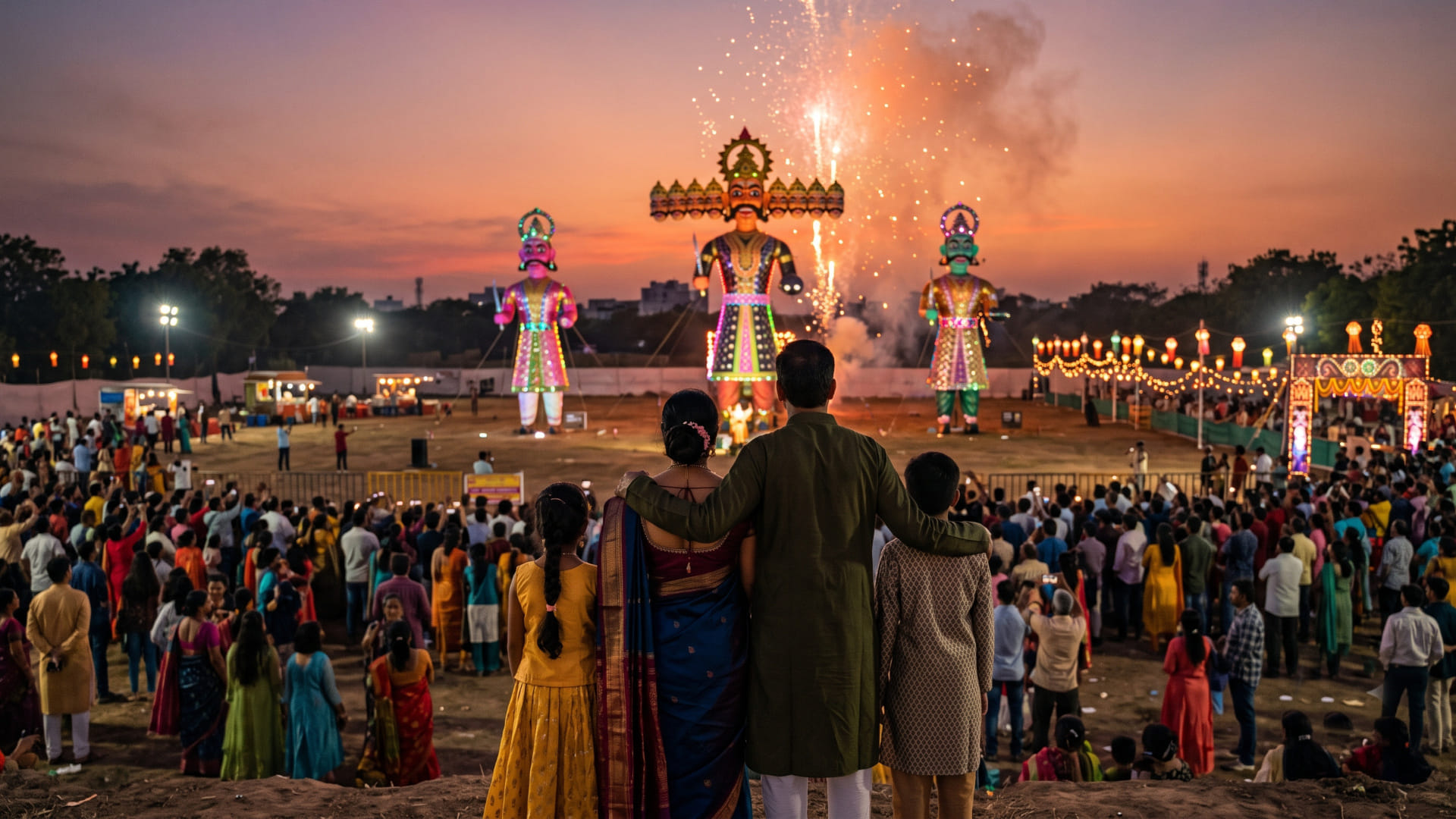 Dussehra 2026 where to watch ravan dahan in delhi ncr best places for mela