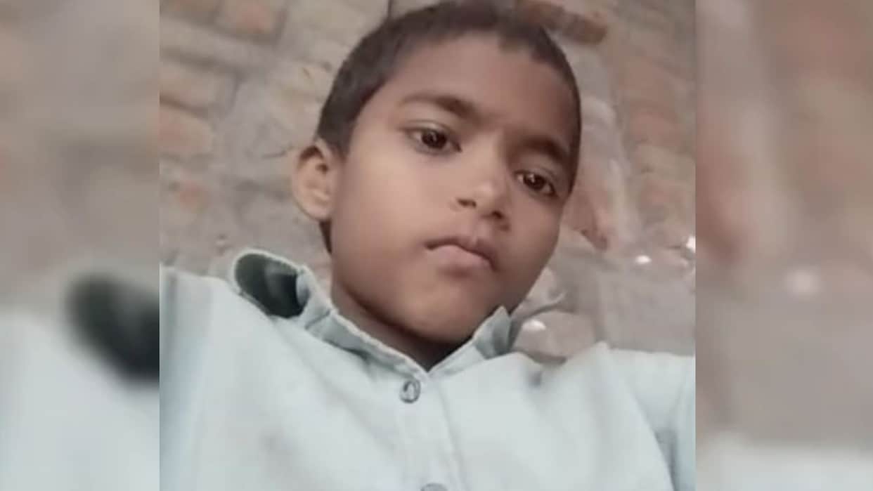 Azamgarh boy dies after getting caught rotavator accident occurs during field ploughing in azamgarh