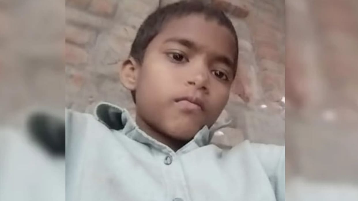 Azamgarh boy dies after getting caught rotavator accident occurs during field ploughing in azamgarh