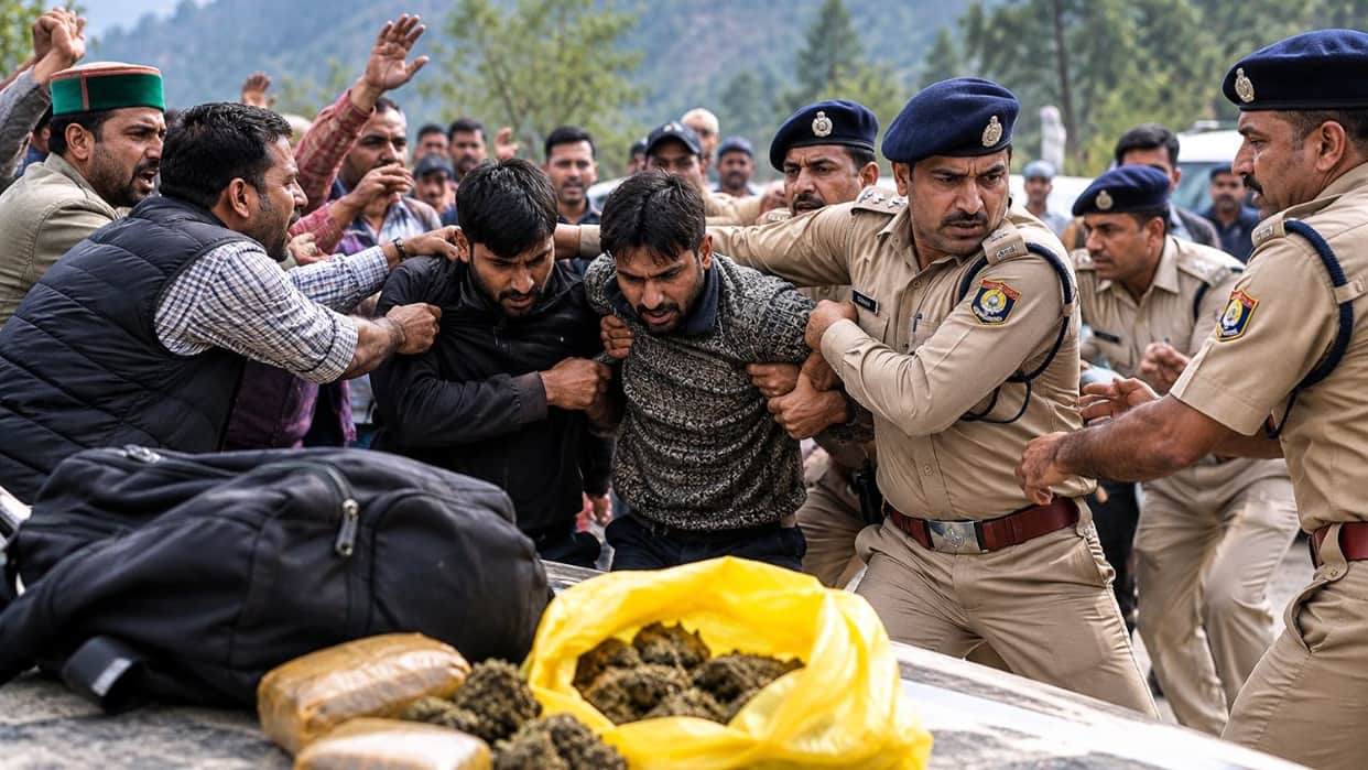 Kullu Jakrehad Police Attack Charas Seizure Two Accused Freed