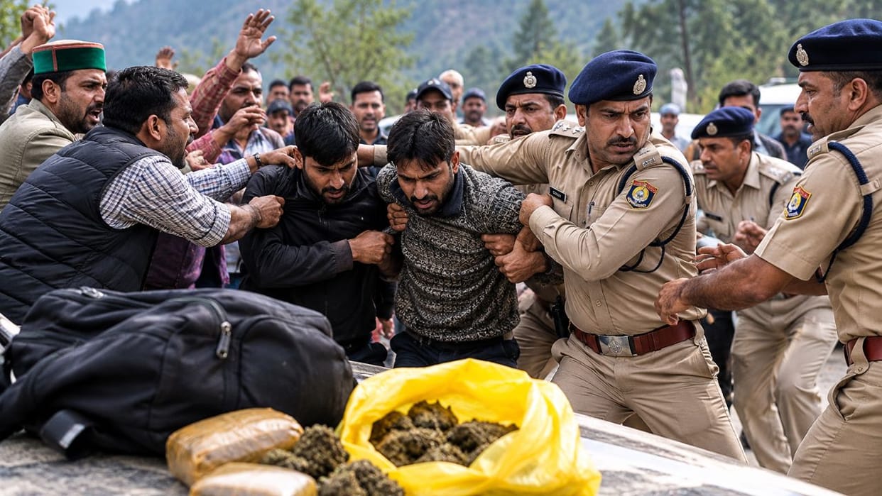 Kullu Jakrehad Police Attack Charas Seizure Two Accused Freed
