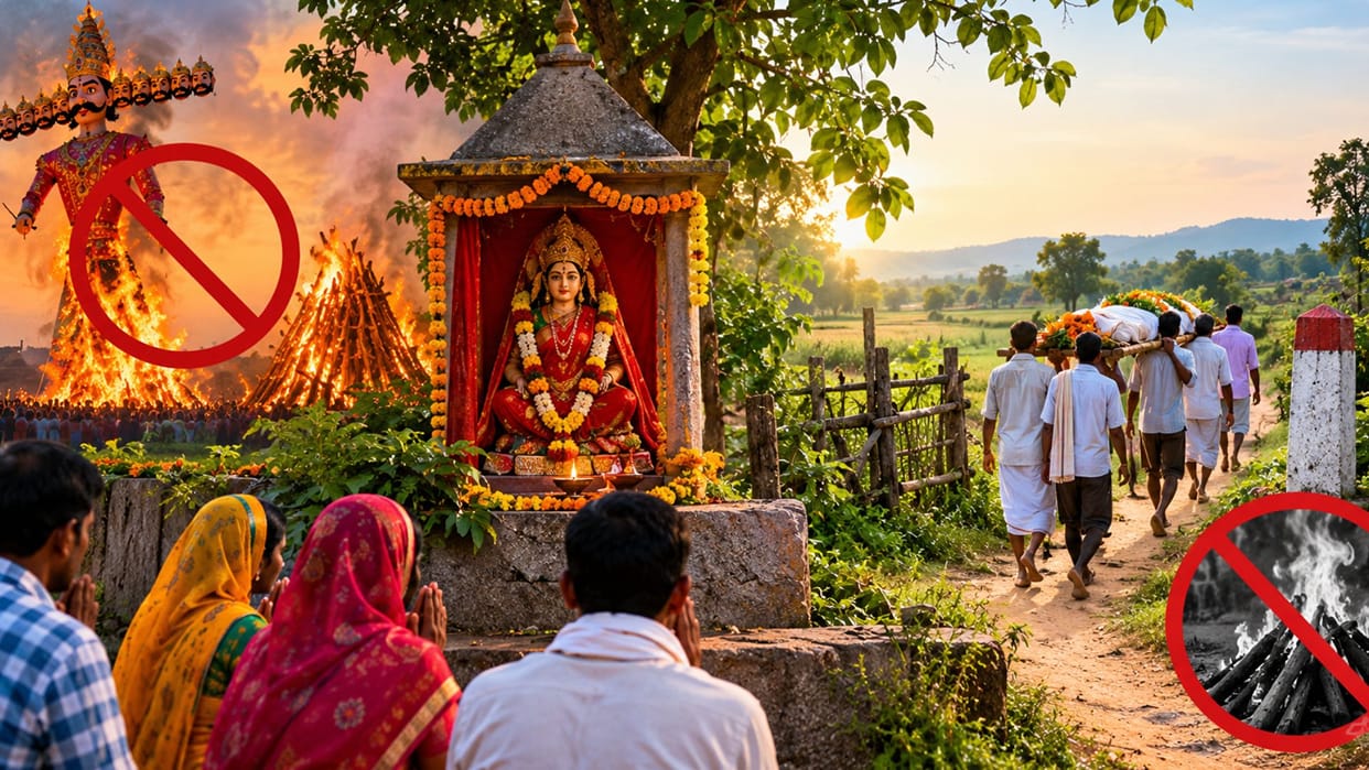 A tradition dating back nearly 800 years: in this village, no one is ever cremated