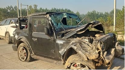 Saharanpur Thar Car Accident Three Agra Friends Killed