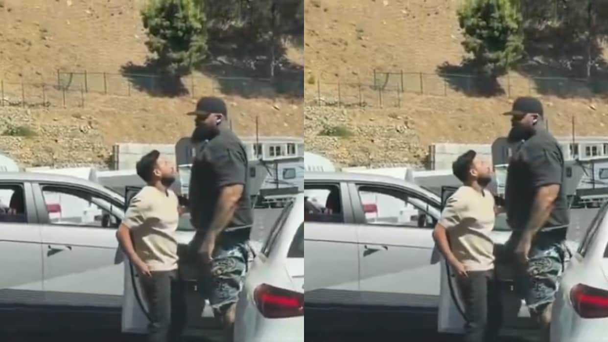 Man Challenges Another Driver to a Fight But One Look Changes Everything