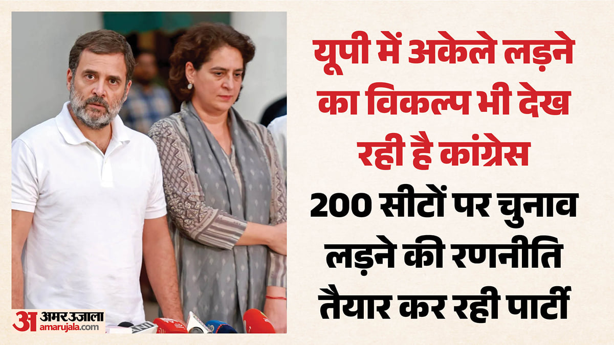 यूपी: 200 सीटें लड़ने की तैयारी में कांग्रेस, प्रियंका गांधी के साथ हुई बैठक; गठबंधन का विकल्प भी खुला