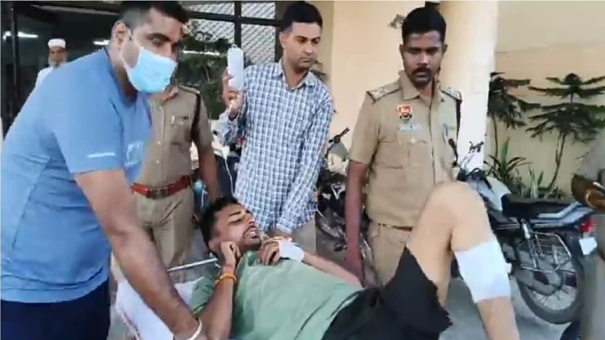 Encounter between police and criminals in Kurukshetra; one criminal arrested, another absconding