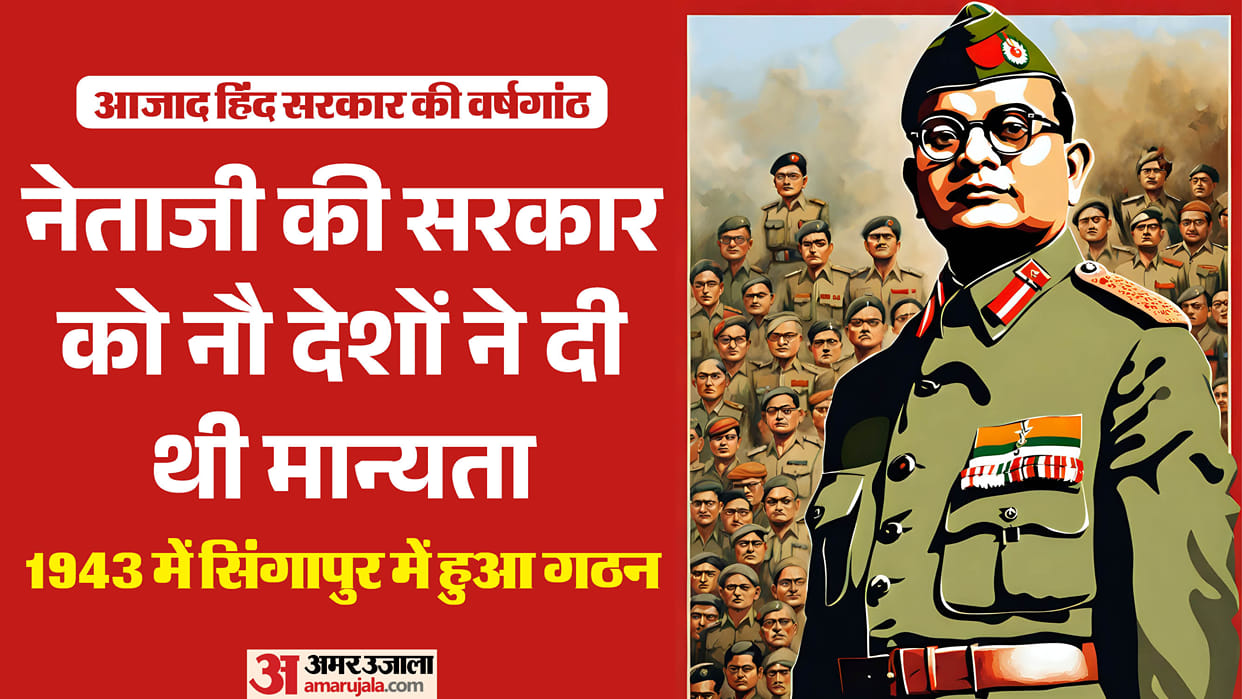 Azad Hind Government Anniversary: Netaji Formed India's Provisional Government Abroad, Recognized by 9 Nations