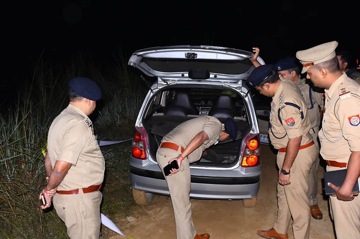 Bahraich: Police engage in two separate encounters with criminals; two history-sheeters from Lakhimpur arreste