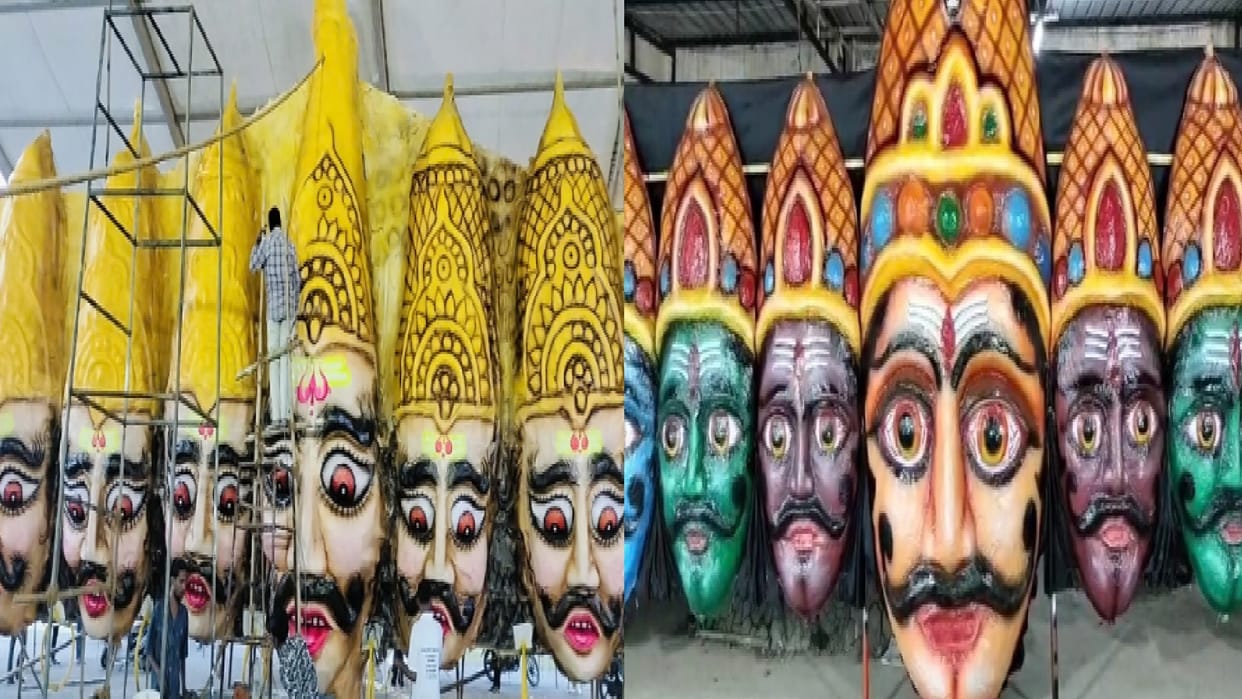 Vijayadashami 2026: Ravan Dahan places in Raipur ,  Bhathagaon and WRS colony