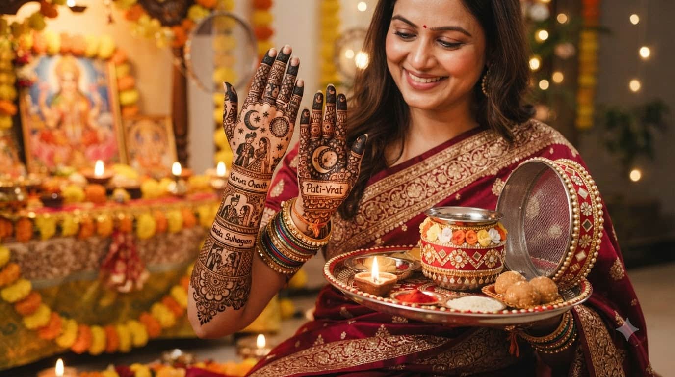 How to Identify Real and Fake Mehndi Before Karwa Chauth par nakali mehndi ko kaise phechane