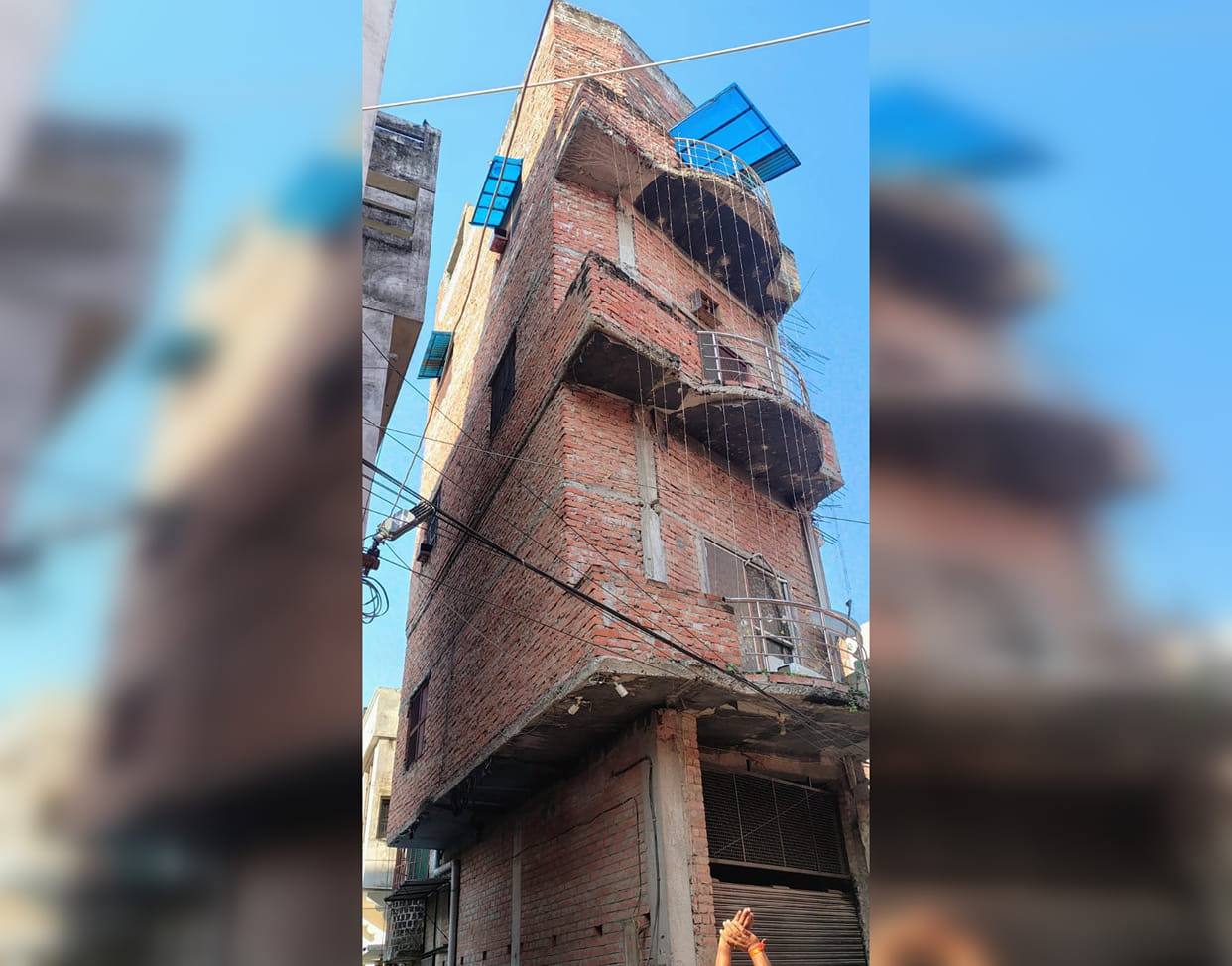 Air show in Kashi Raid conducted at the home of a pigeon keeper in no-bird zone