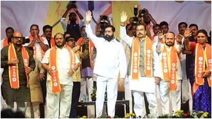 दशहरा रैली में एकनाथ शिंदे
