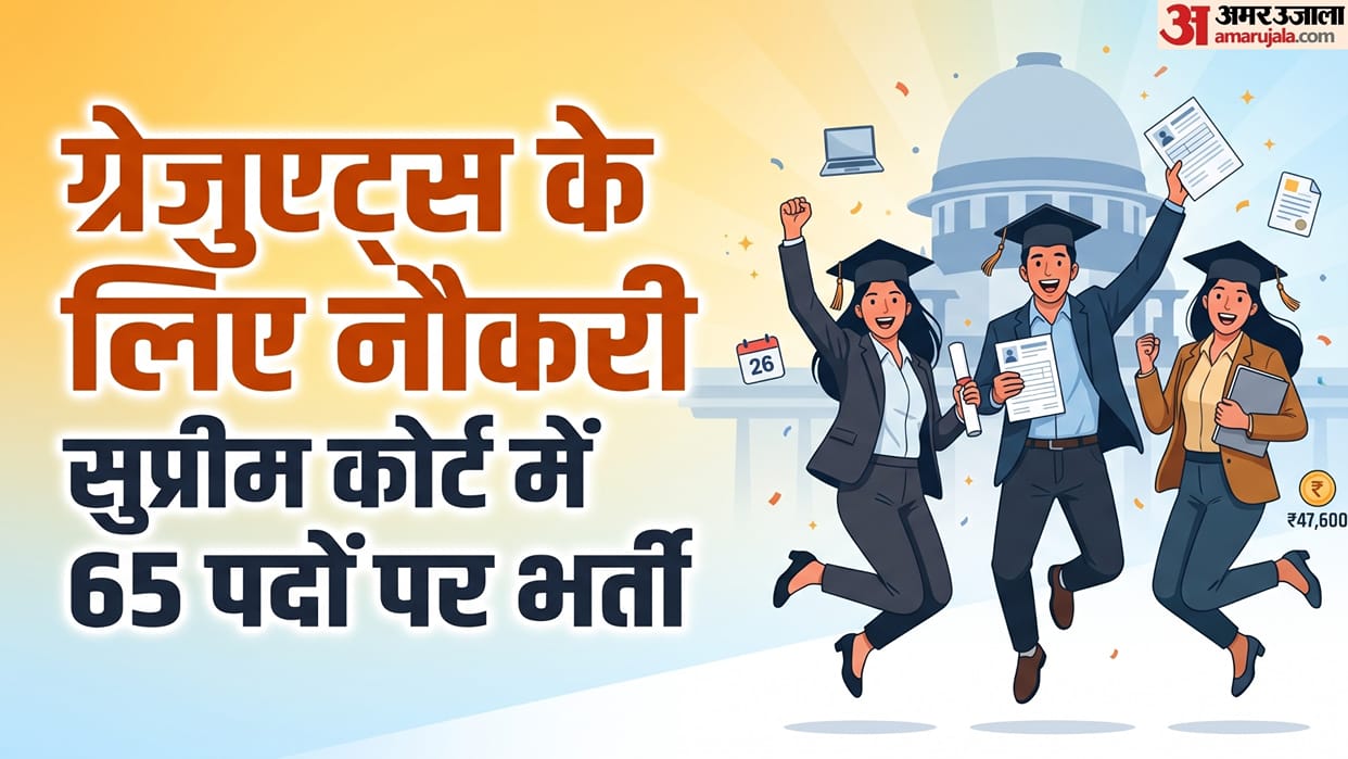 Supreme Court SPA Recruitment 2026: Applications Begin Today for 65 Vacancies, Salary Up to ₹1.51 Lakh