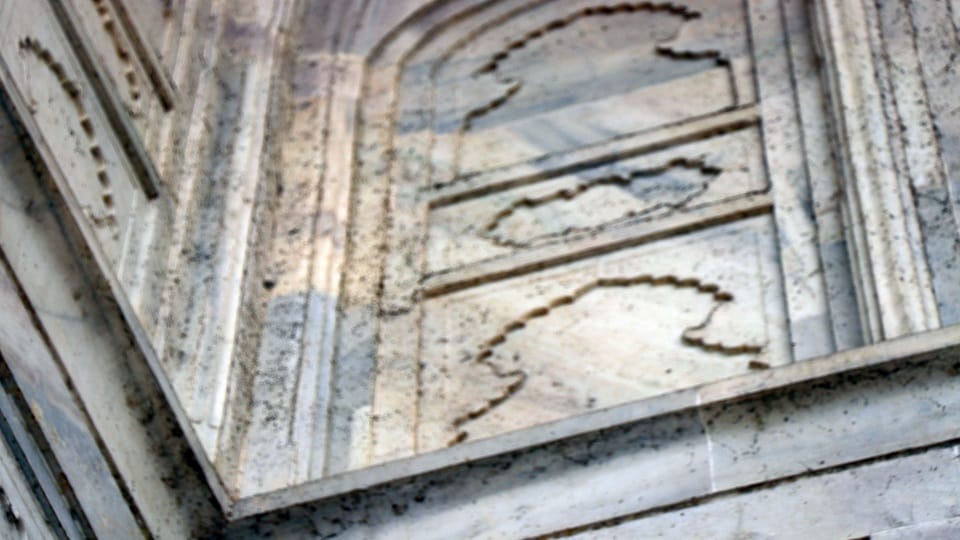Taj Mahal Marble Stained Green as Yamuna Pollution Fuels Insect Attack