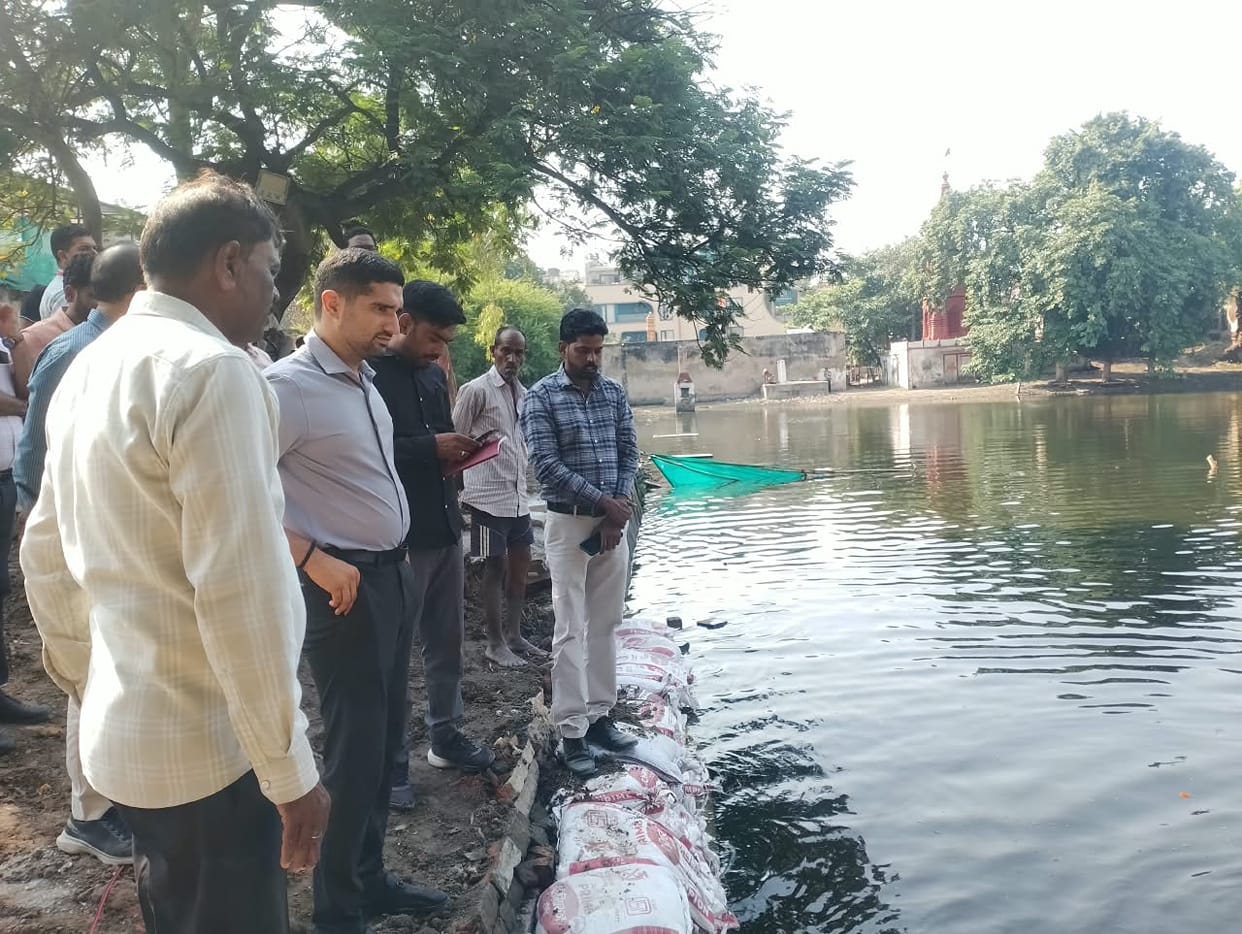 Varanasi Preparations for Durga idol immersion intensify Municipal Commissioner