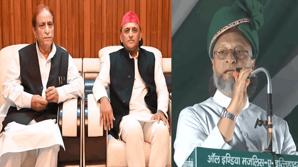 यूपी: अखिलेश यादव की आजम खां से मुलाकात के बहाने मुस्लिम वोटों पर नजर, ओवैसी की दस्तक ने बढ़ाई सियासी चर्चा