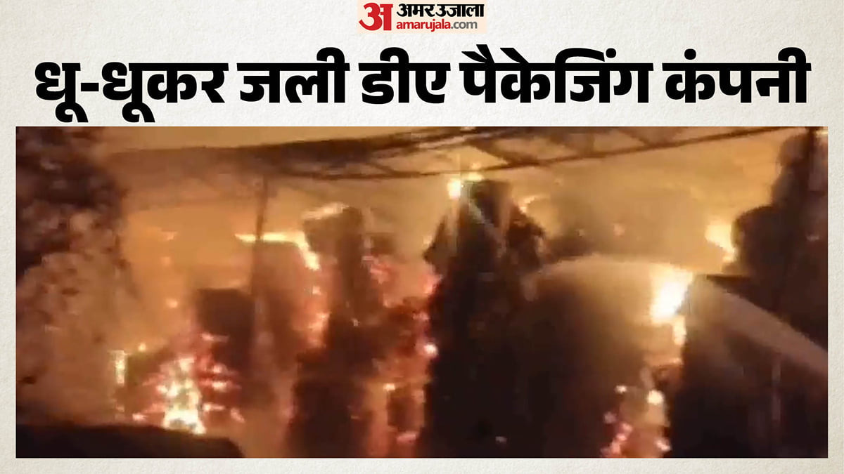 राजस्थान: भिवाड़ी की डीए पैकेजिंग कंपनी में भीषण आग, मची अफरा-तफरी; भारी नुकसान की आशंका