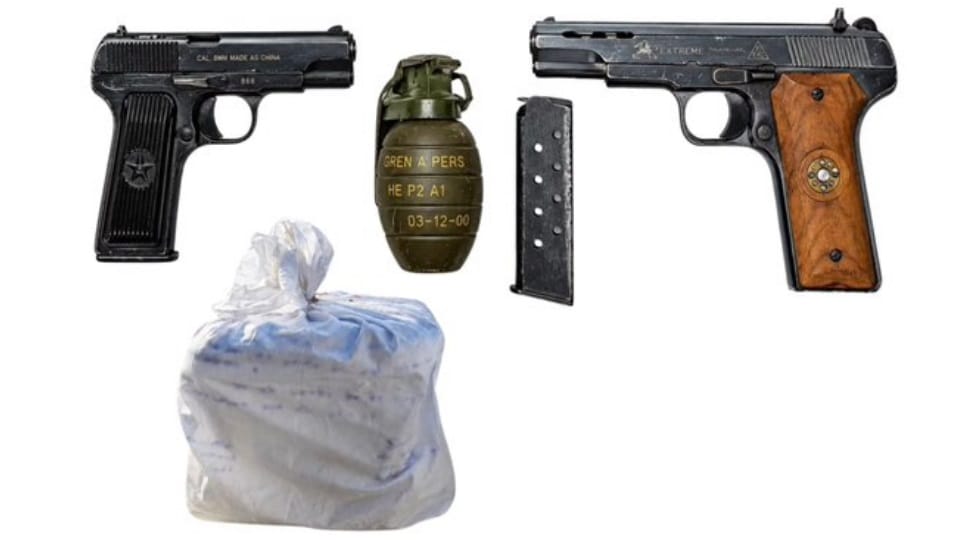 Amritsar Police arrest seven with hand grenade pistols heroin