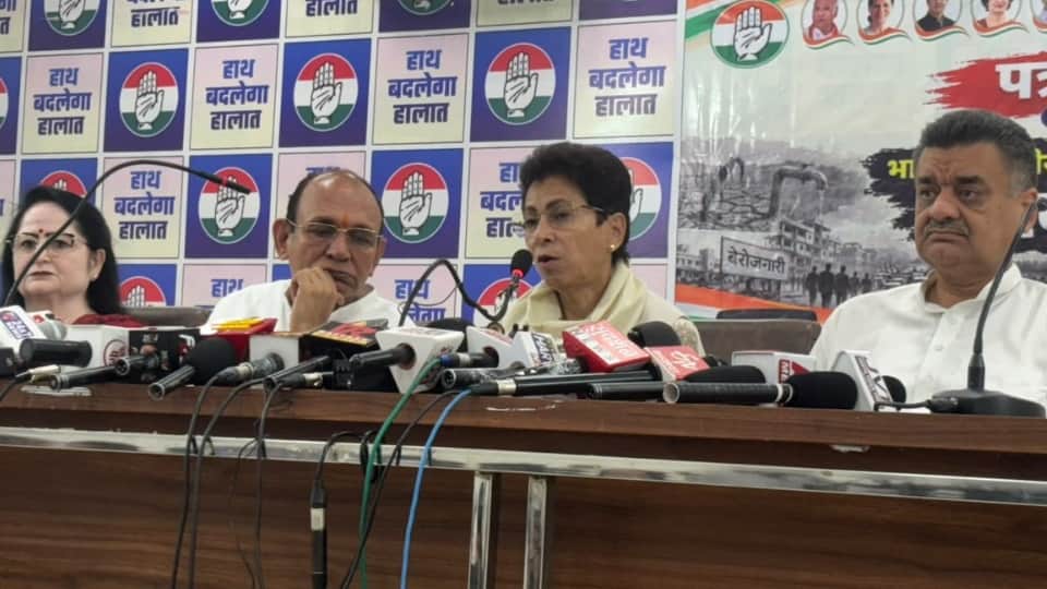 Kumari Selja lashes out at the Haryana government: Demands answers regarding 20 major announcements and calls