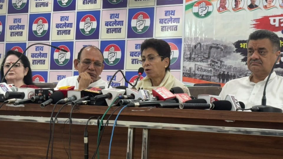 Kumari Selja lashes out at the Haryana government: Demands answers regarding 20 major announcements and calls