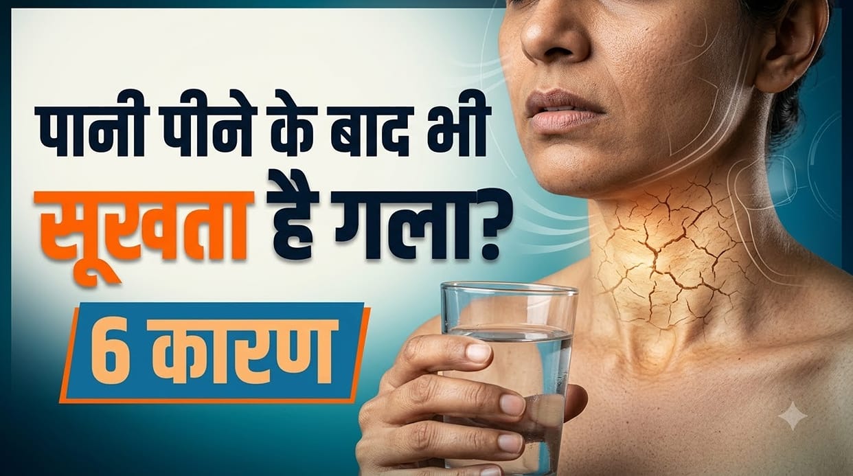 Why Does Your Mouth Feel Dry Even After Drinking Plenty of Water? 6 possible causes