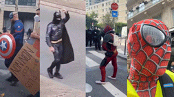 Superhero entry into French protests: From Spider-Man Batman taking streets—why this new form of protest?