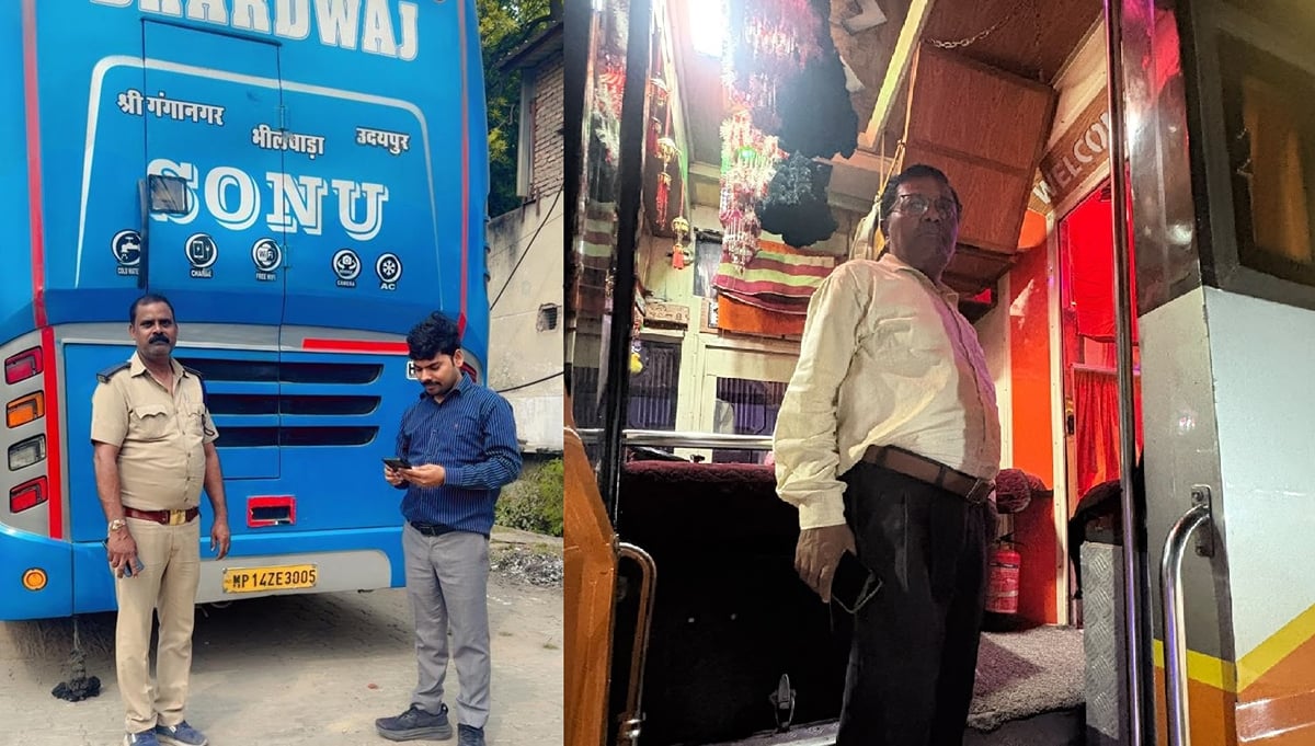 कानपुर में ऑपरेशन कवच 3.0: दो दिवसीय अभियान में 10 बसें सीज, सुरक्षा मानक नहीं थे पूरे, 65 बसों के कटे चालान