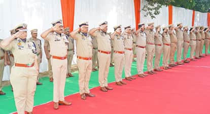 Kanpur Police Commemoration Day 2026 ADG pays humble tribute to the immortal martyrs