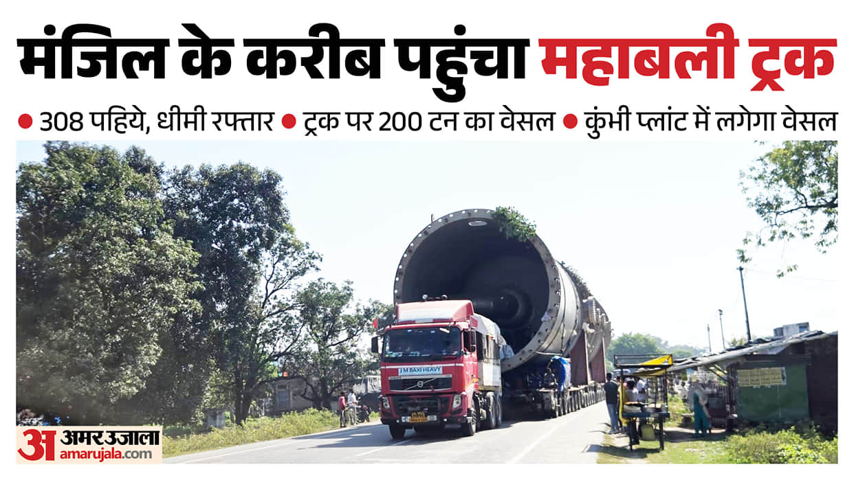 lakhimpur kheri 308 wheel truck 200 ton vessel belgium kumbhi plant