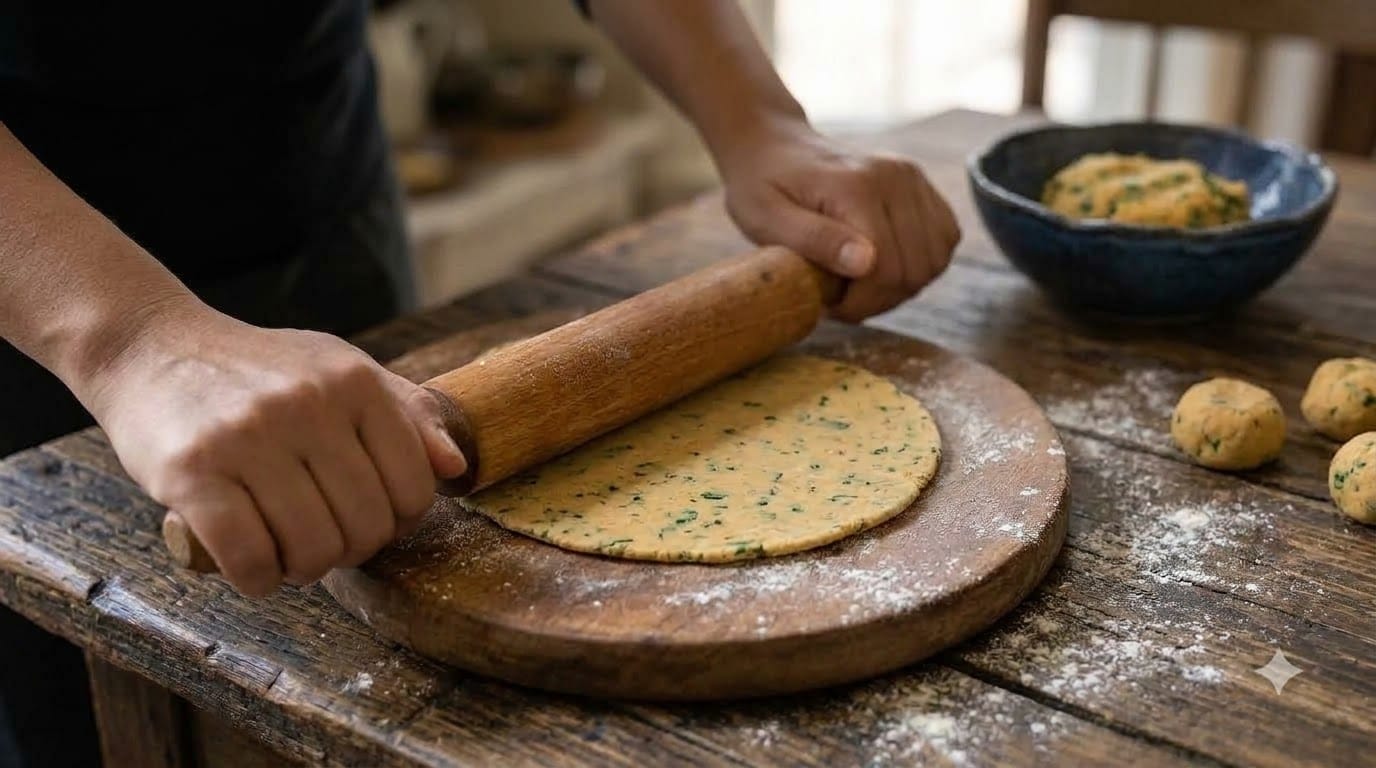 How to make makka methi paratha makka methi paratha bnanae ki recipe