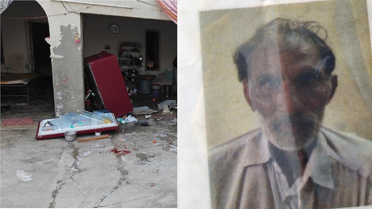 Father murdered in Fatehabad: Struck on the head with a sharp-edged weapon