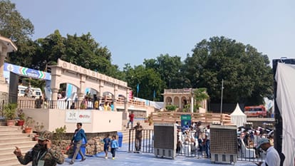 Air show trial in varanasi Remarkable enthusiasm among spectators crowds gather at Namo Ghat