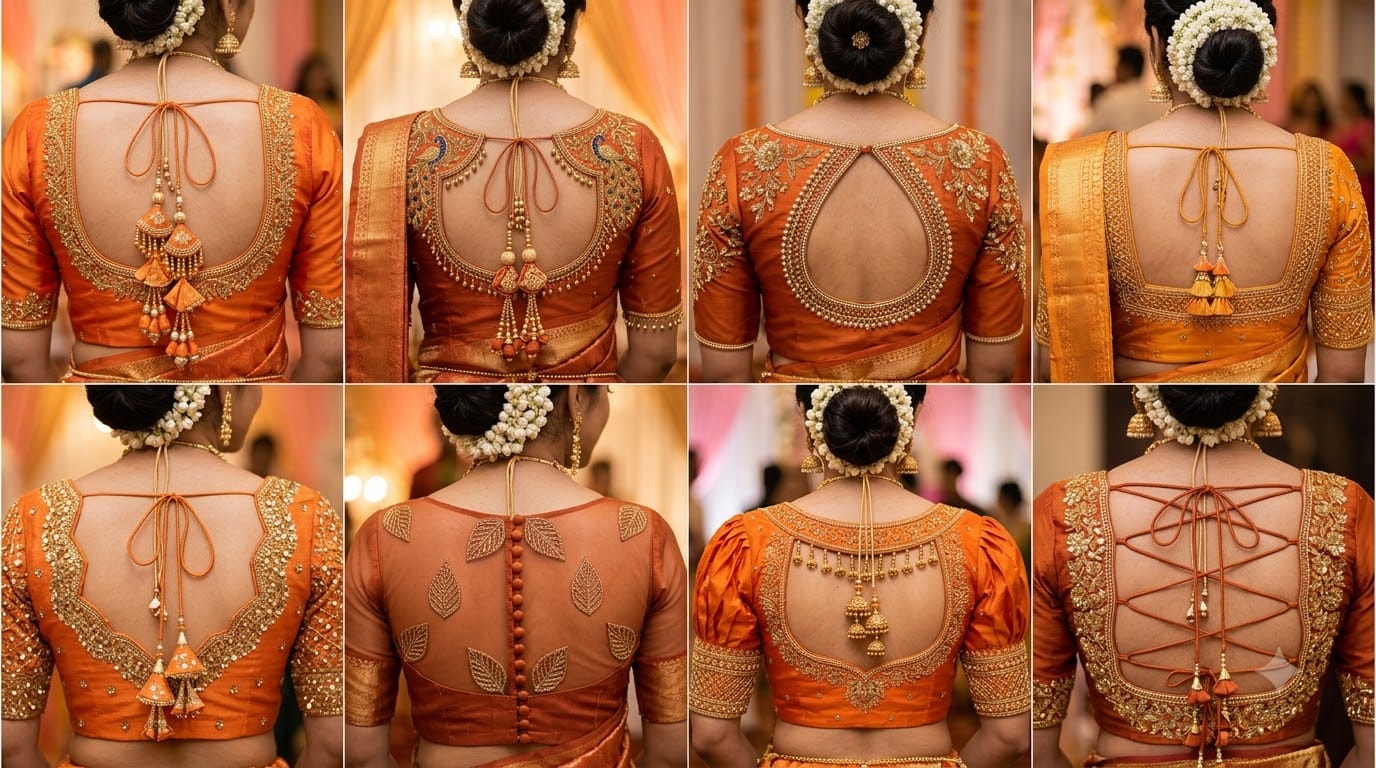 Karwa Chauth 2026 special uniqe blouse design it will add a special charm to the beauty