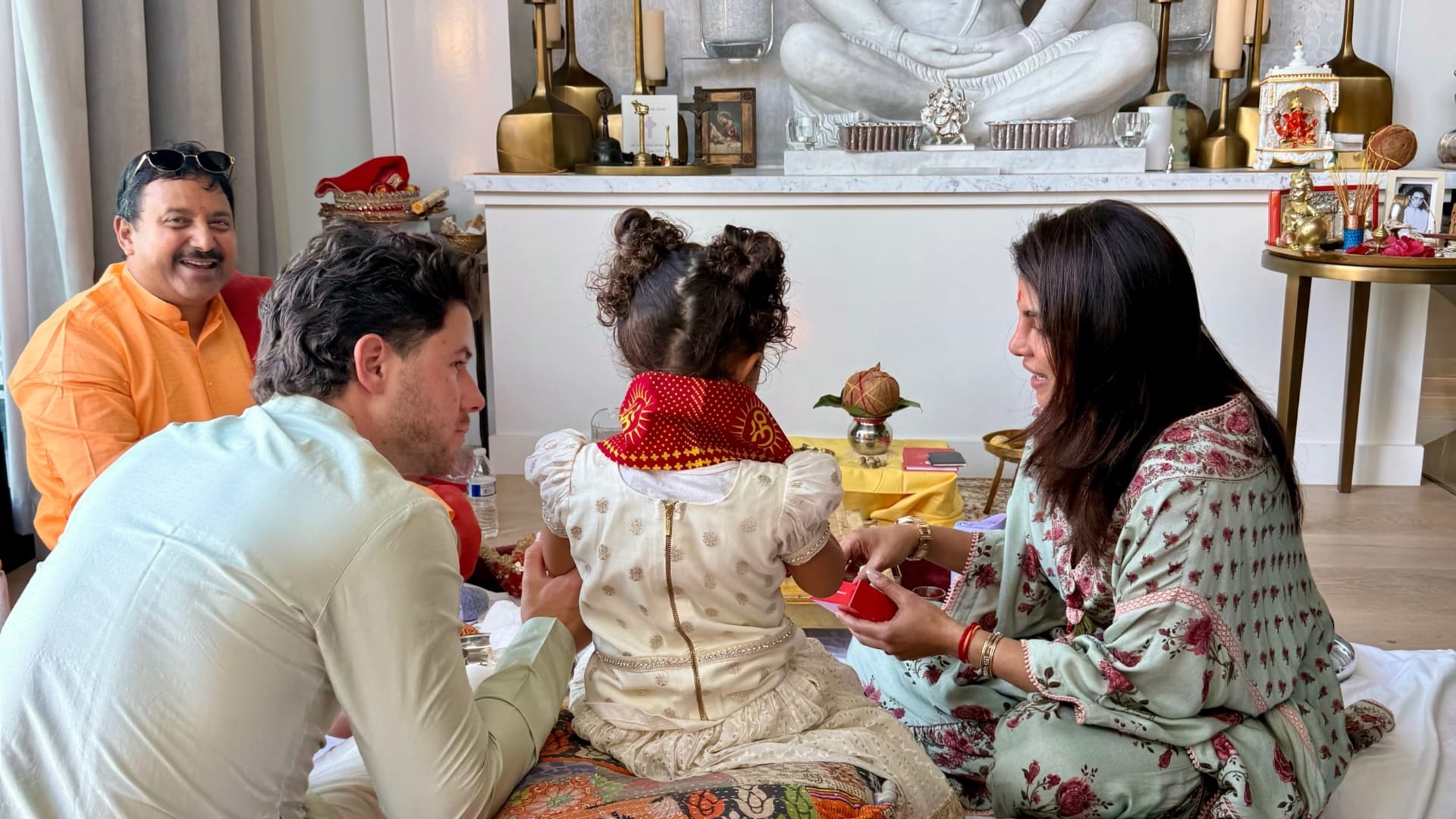 Priyanka Chopra Celebrate Dussehra With Nick Jonas And Daughter Malti Marie Share Photos