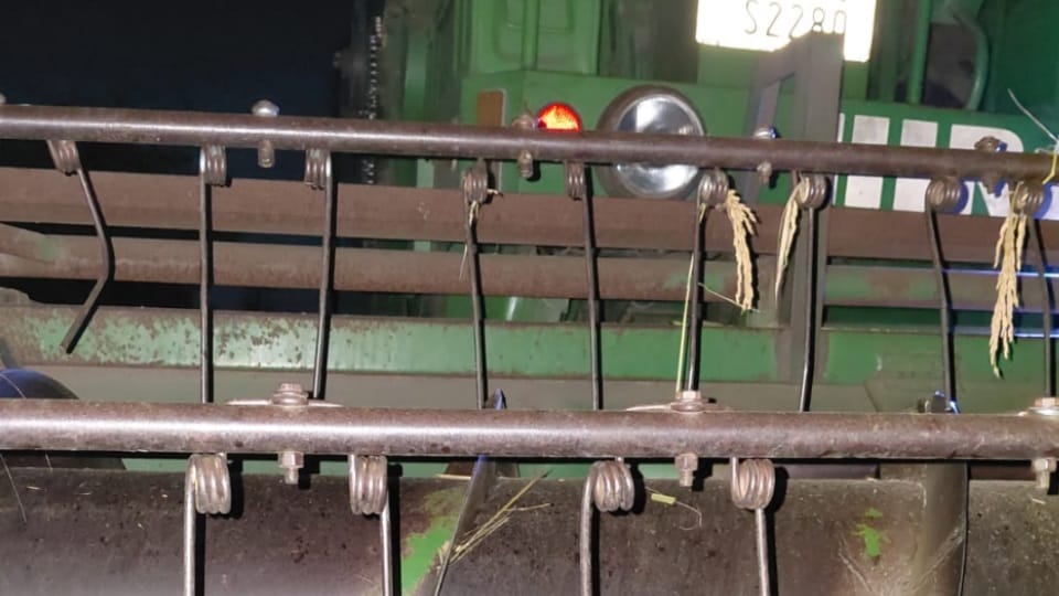 accident in Khanna Motorcycle collides with combine harvester on Bhadla Road man died