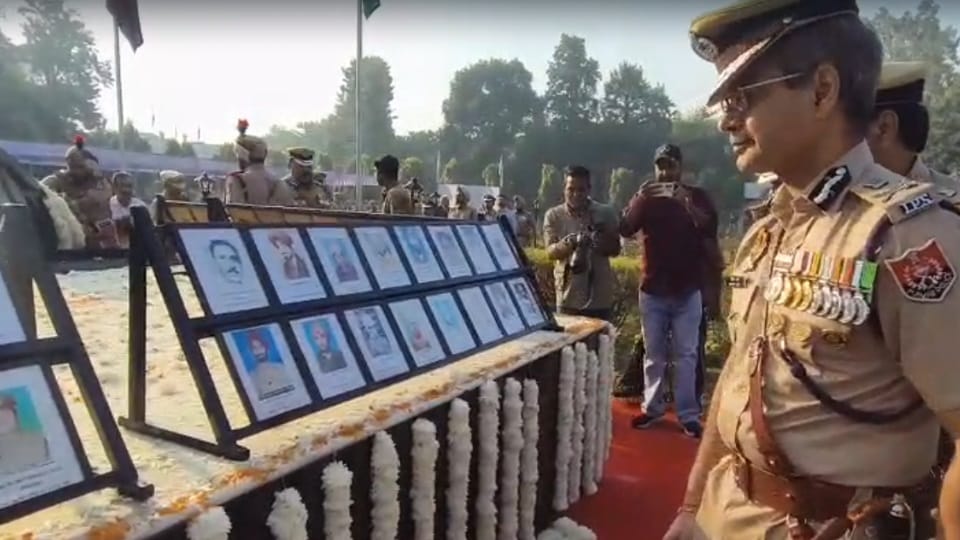 Police Commemoration Day in Jalandhar DGP Gaurav Yadav pays tribute to martyrs