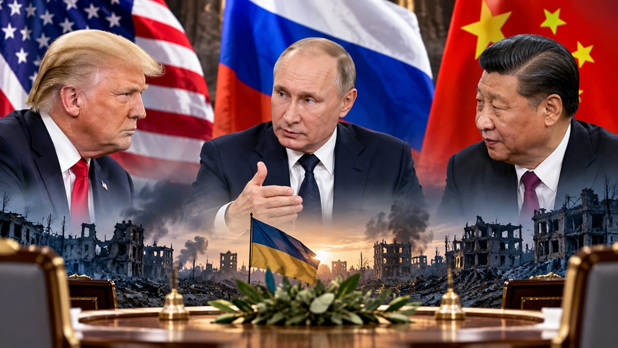 Putin agrees to resume three way peace talks with Ukraine and US abu dhabi