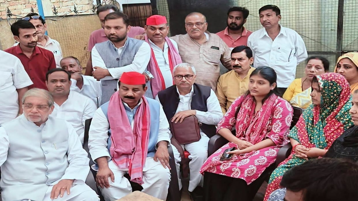 Advocate murder case: SP state president meets the victim's family, assures them of justice