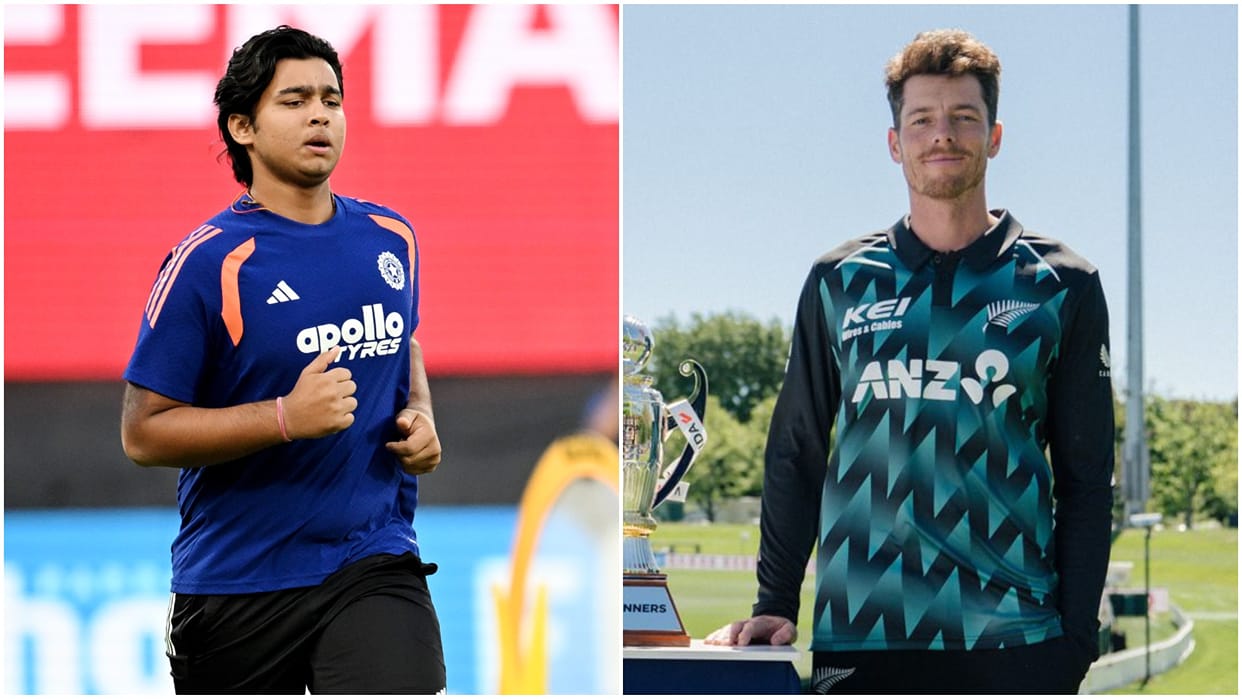 Mitchell Santner Reveal New Zealand Plan to Stop Vaibhav Sooryavanshi; Warn Bhuvneshwar Kumar threat IND vs NZ