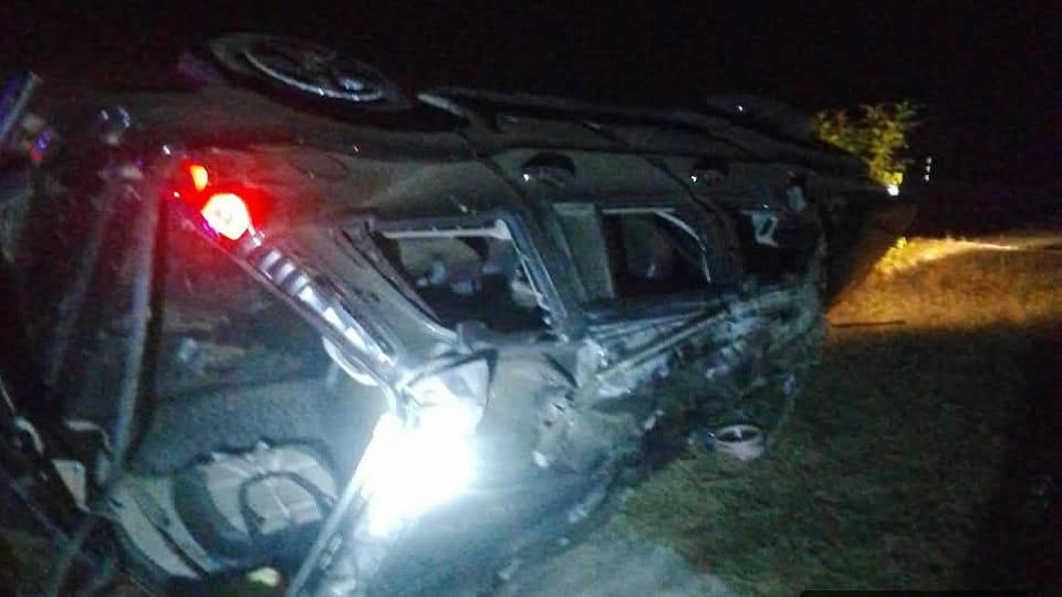 Budaun: Scorpio overturns on Ganga Expressway; hotel businessman and his daughter killed