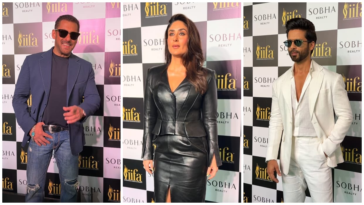 IIFA 2027 Press Conference Salman Kareena Shahid Pankaj And Varun Dhawan Impress With Stylish Looks